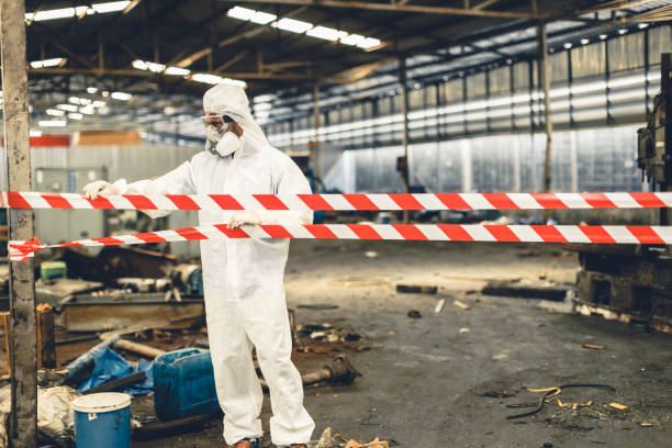 Professional Unattended Death Cleanup technician working in Colton, CA